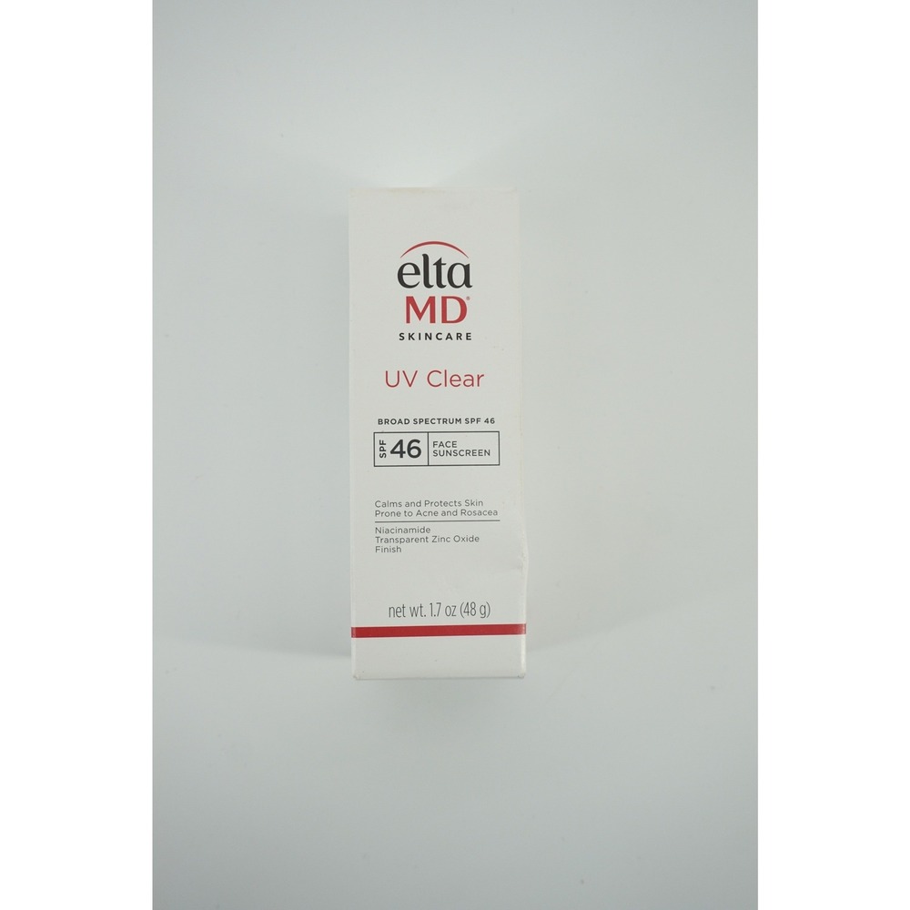 NEW EltaMD UV Clear Facial Sunscreen Broad-Spectrum SPF 46 Niacinamide 1.7oz
